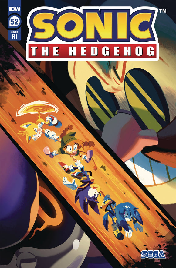 Sonic The Hedgehog #52 Cvr C 1 0 Copy Fourdraine Incv (Net) (
