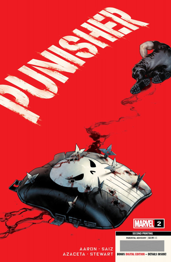 Punisher #2 2nd Ptg Saiz Var