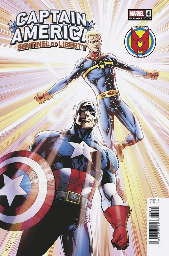 Captain America Sentinel Of Li berty #4 Bagley Miracleman Var