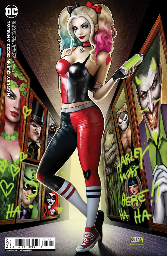 Harley Quinn 2022 Annual #1 Cv r B Szerdy Card Stock Var