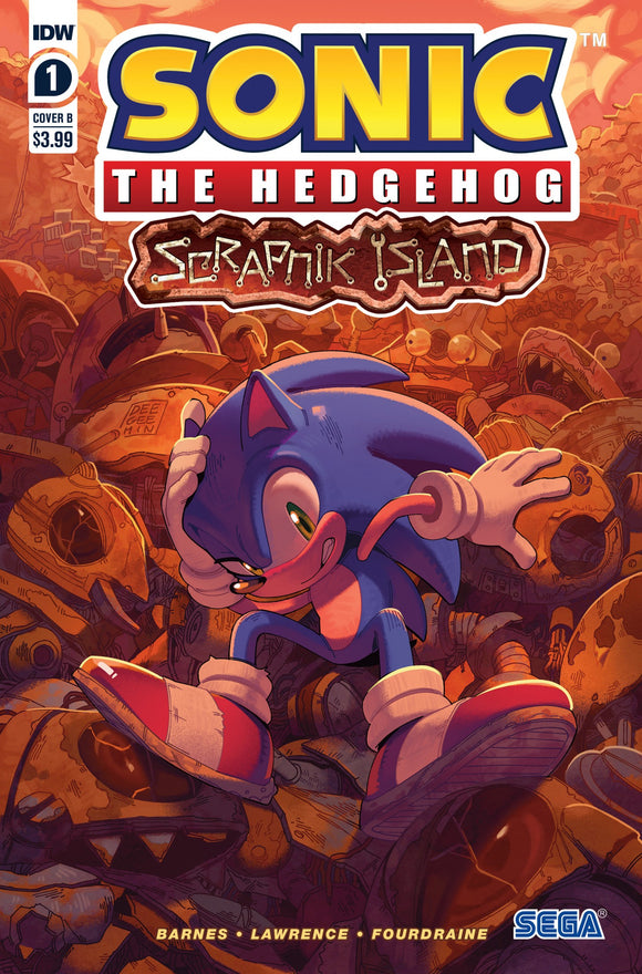 Sonic The Hedgehog Scrapnik Is land #1 Cvr B Ho Kim (C: 1-0-0