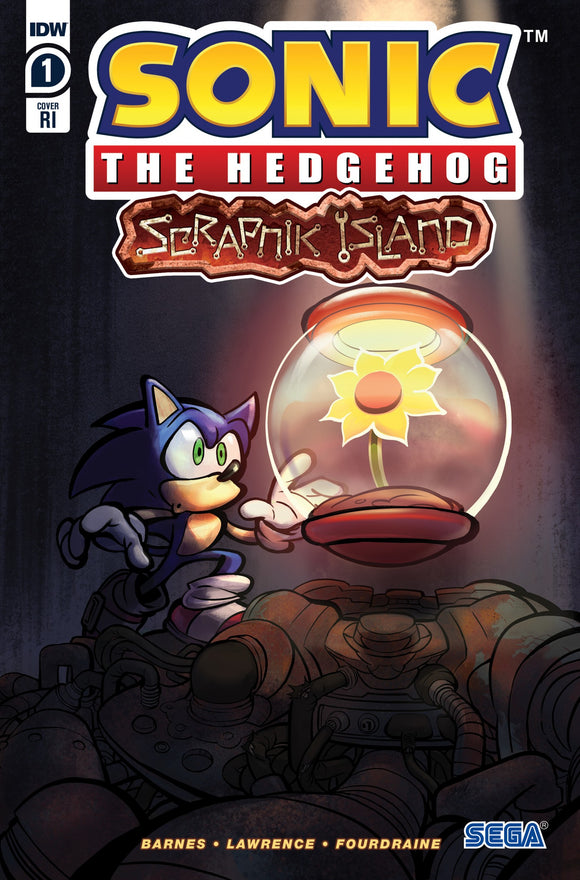 Sonic The Hedgehog Scrapnik Is land #1 Cvr C 10 Copy Incv Ske