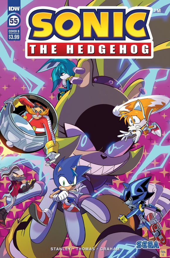 Sonic The Hedgehog #55 Cvr B T ramontano (C: 1-0-0)