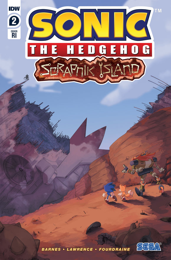 Sonic The Hedgehog Scrapnik Is land #2 Cvr C 10 Copy Dutreix
