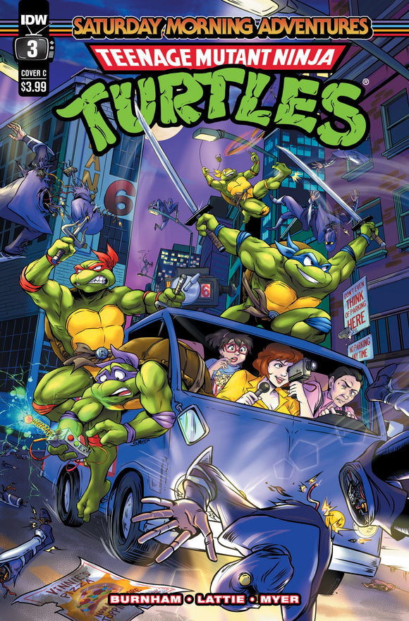 Tmnt Saturday Morning Adventur es #3 Cvr C Myer