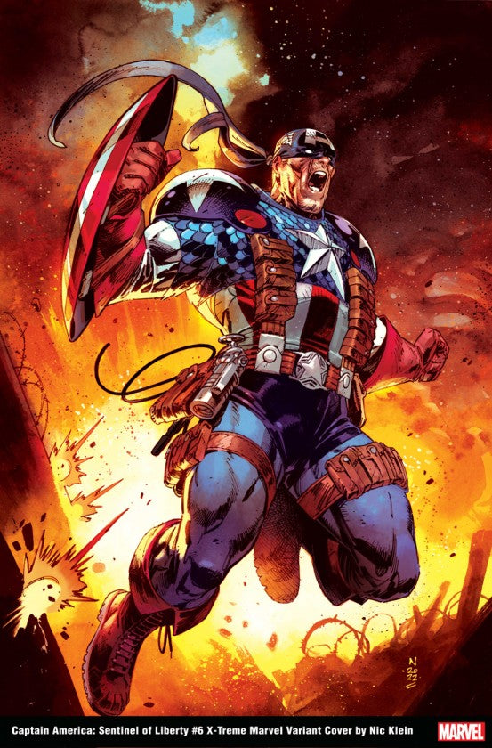Captain America Sentinel Of Li berty #6 Klein X-Treme Marvel