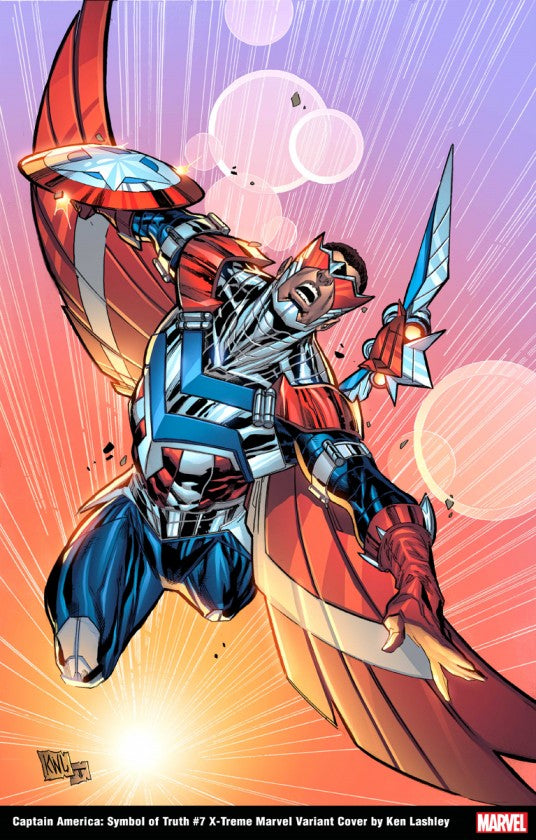 Captain America Symbol Of Trut h #7 Lashley X-Treme Marvel Va