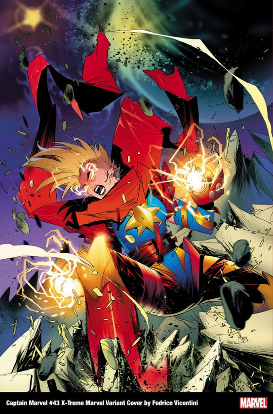 Captain Marvel #43 Vicentini X -Treme Marvel Var