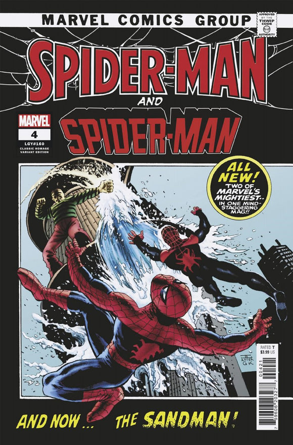 Spider-Man #4 Cassaday Classic Homage Var