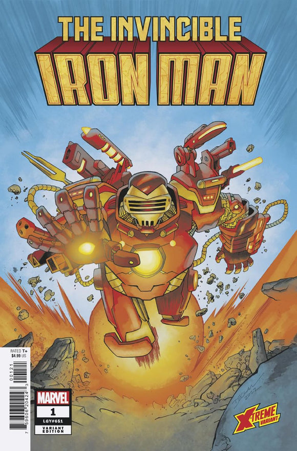 Invincible Iron Man #1 Shalvey X-Treme Marvel Var