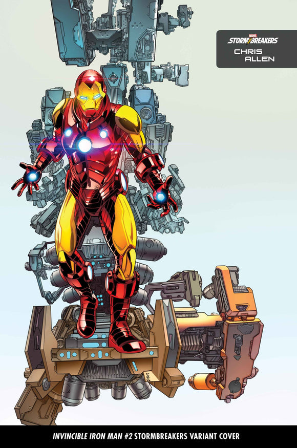 Invincible Iron Man #2 Allen S tormbreakers Var
