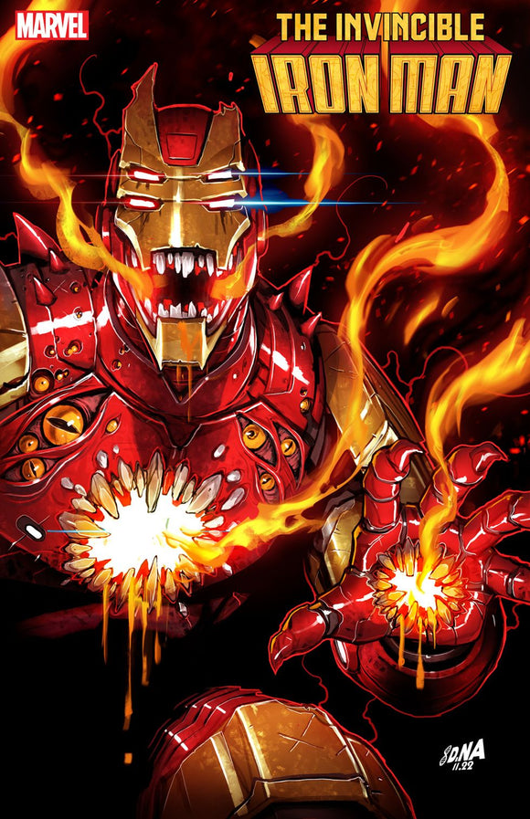 Invincible Iron Man #2 Demoniz ed Var