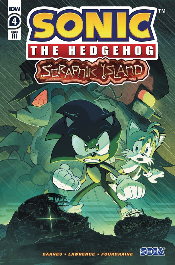 Sonic The Hedgehog Scrapnik Is land #4 Cvr C 10 Copy Incv