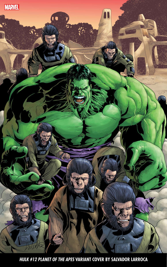 Hulk #12 Larroca Planet Of Ape s Var