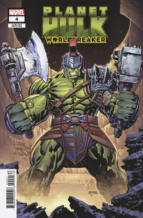 Planet Hulk Worldbreaker #4 (O f 5) Lashley Var