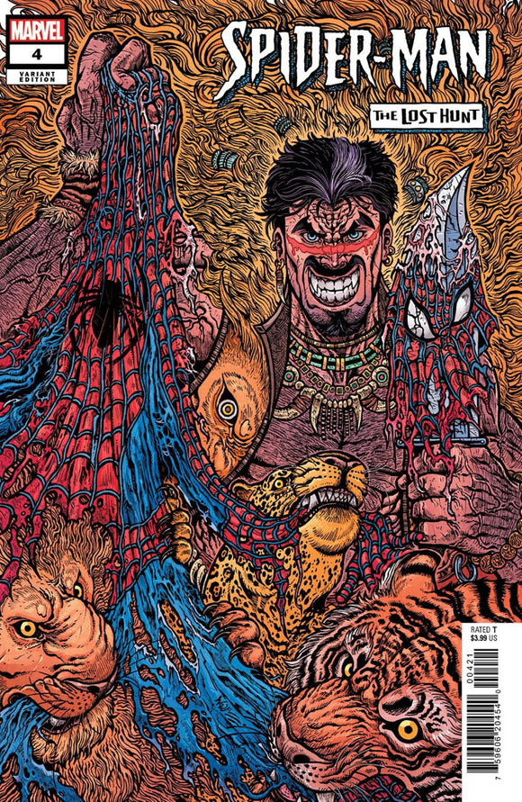 Spider-Man Lost Hunt #4 (Of 5) Wolf Var