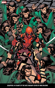 Deadpool #4 Mckone Planet Of T he Apes Var