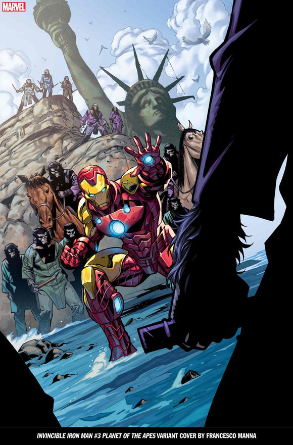Invincible Iron Man #3 Manna P lanet Of The Apes Var