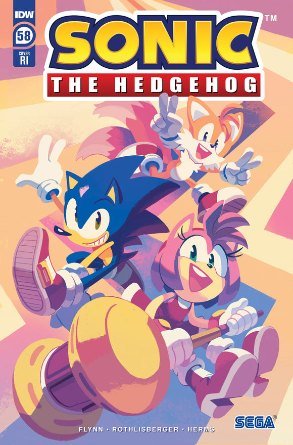 Sonic The Hedgehog #58 Cvr C 1 0 Copy Incv Fourdraine