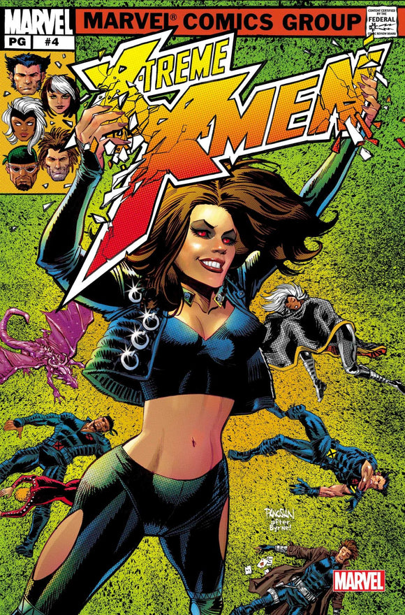 X-Treme X-Men #4 (Of 5) Panosi an Homage Var