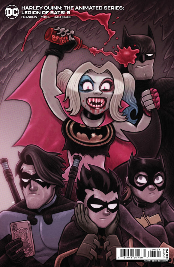 Harley Quinn Animated Series L egion Bats #5 (Of 6) Cvr B