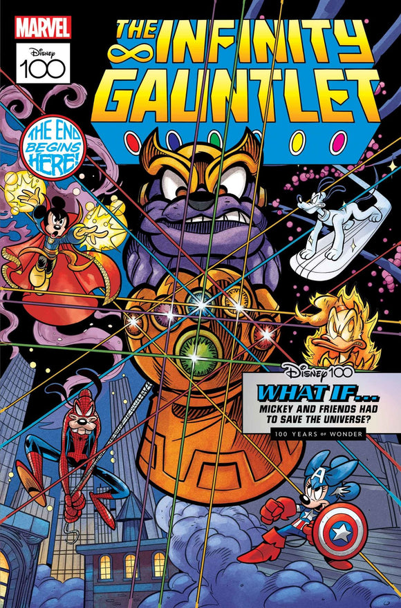 Amazing Spider-Man #23 Disney1 00 Infinity Gauntlet Var