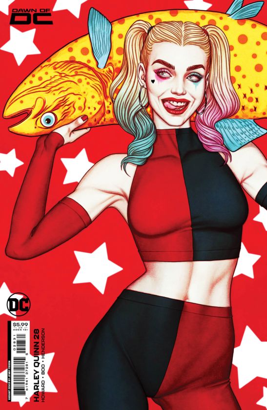 Harley Quinn #28 Cvr C Jenny F rison Card Stock Var