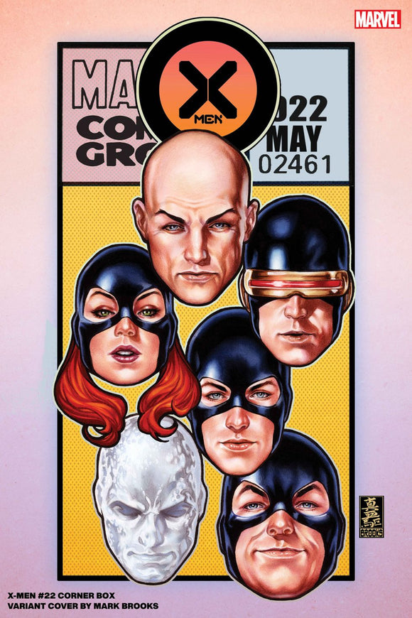X-Men #22 Brooks Corner Box Va r