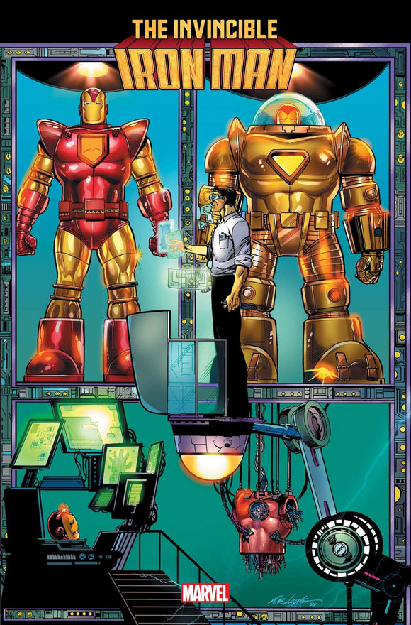 Invincible Iron Man #6 Layton Connecting Var