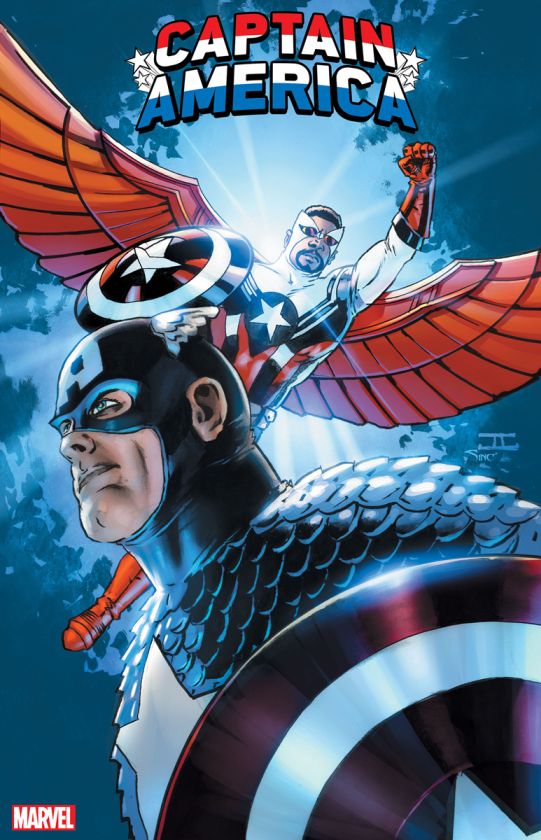 Captain America #750 John Cass aday Blue Var