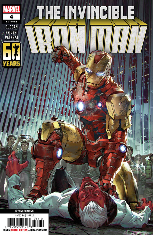 Invincible Iron Man #4 2nd Ptg Kael Ngu Var