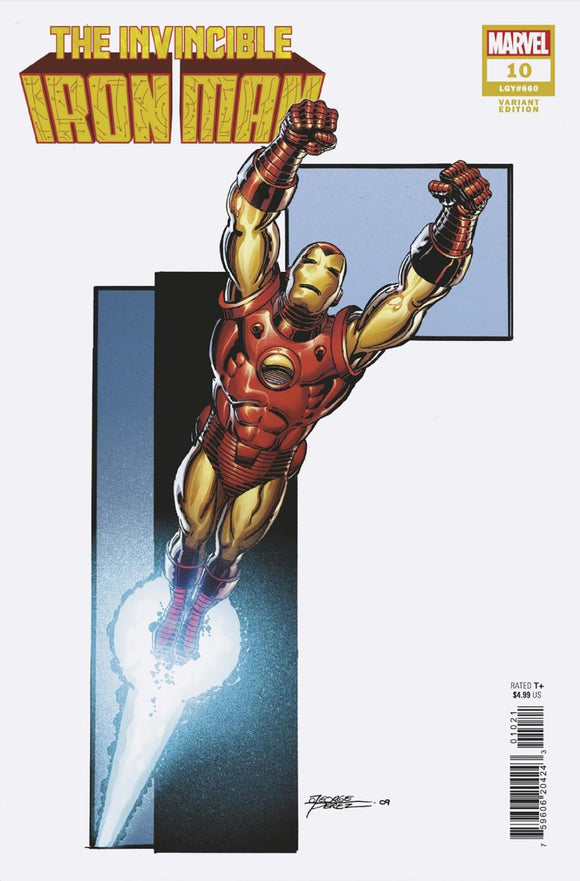 Invincible Iron Man #10 George Perez Var