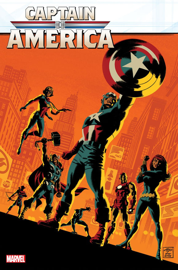 Captain America #1 Michael Cho Avengers 60th Var