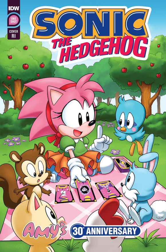 Sonic The Hedgehog Amys 30th A nnv #1 Cvr C 10 Copy Hernandez
