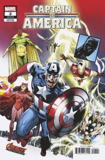 Captain America #2 Phil Jimene z Avengers 60th Var
