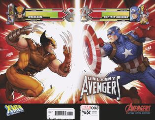 Uncanny Avengers #3 (Of 5) Nak ayama Wraparound X-Men 60th Va