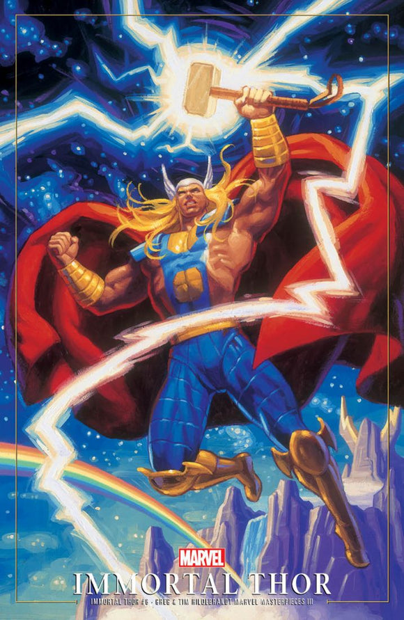 Immortal Thor #6 Hildebrandt M arvel Masterpieces Iii Var