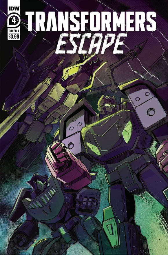 Transformers Escape #4 (Of 5) Cvr A Mcguire-Smith