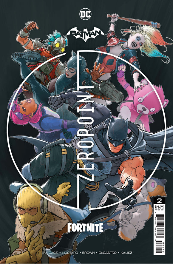 Batman Fortnite Zero Point #2 2nd Ptg